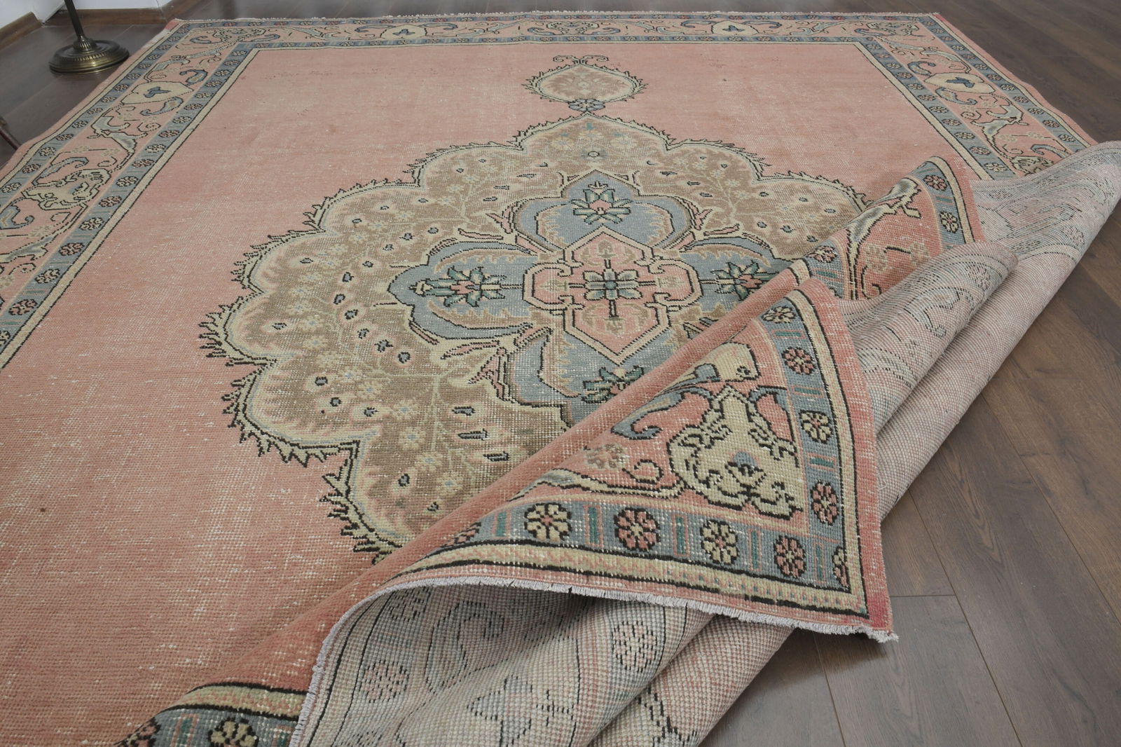 9.5x12.2 ft, PINK OVERSIZED RUG - 3