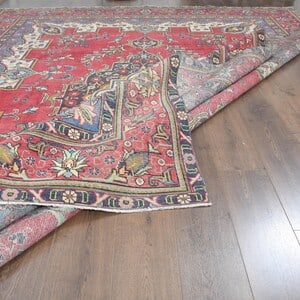 9'5x12'3 ft, OVERSIZED PERSIAN RUG, Minimalist Décor - 6