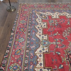 9'5x12'3 ft, OVERSIZED PERSIAN RUG, Minimalist Décor - 9