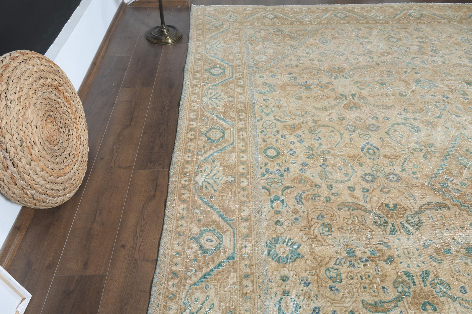 9'4x12'5 ft, ORANGE OVERSIZED RUG - 14