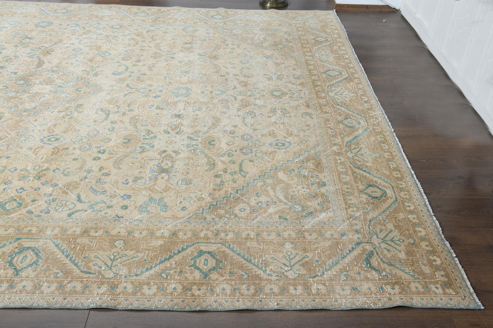 9'4x12'5 ft, ORANGE OVERSIZED RUG - 17