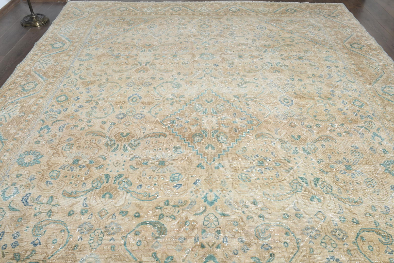 9'4x12'5 ft, ORANGE OVERSIZED RUG - 6