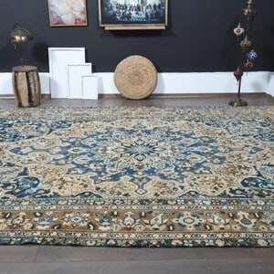 9'7x12'6 ft, OVERSIZED PERSIAN RUG - 10