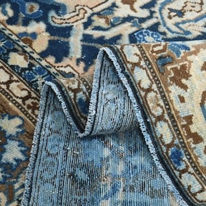 9'7x12'6 ft, OVERSIZED PERSIAN RUG: Title: 9'7x12'6 ft, OVERSIZED PERSIAN RUG Description: This Turkish one-of-a-kind Anatolian Vintage Rug is hand-knotted and handwoven by the most skilled artisans who use pure wool, in muted, natural