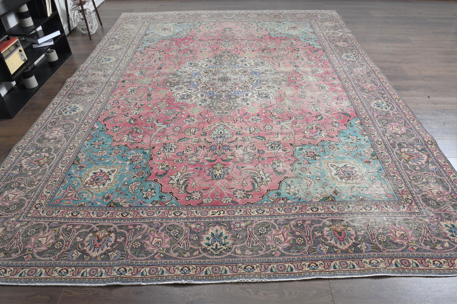 9.6x12.7 ft, PINK PALACE RUG - 11