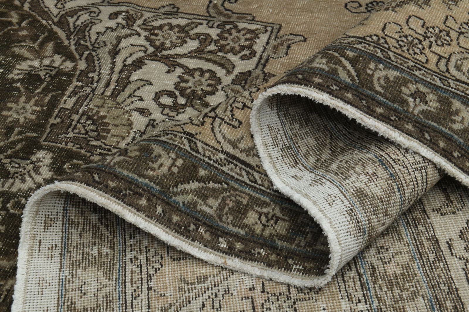 9.8x12.9 ft, OVERSIZED ORANGE BROWN - 10