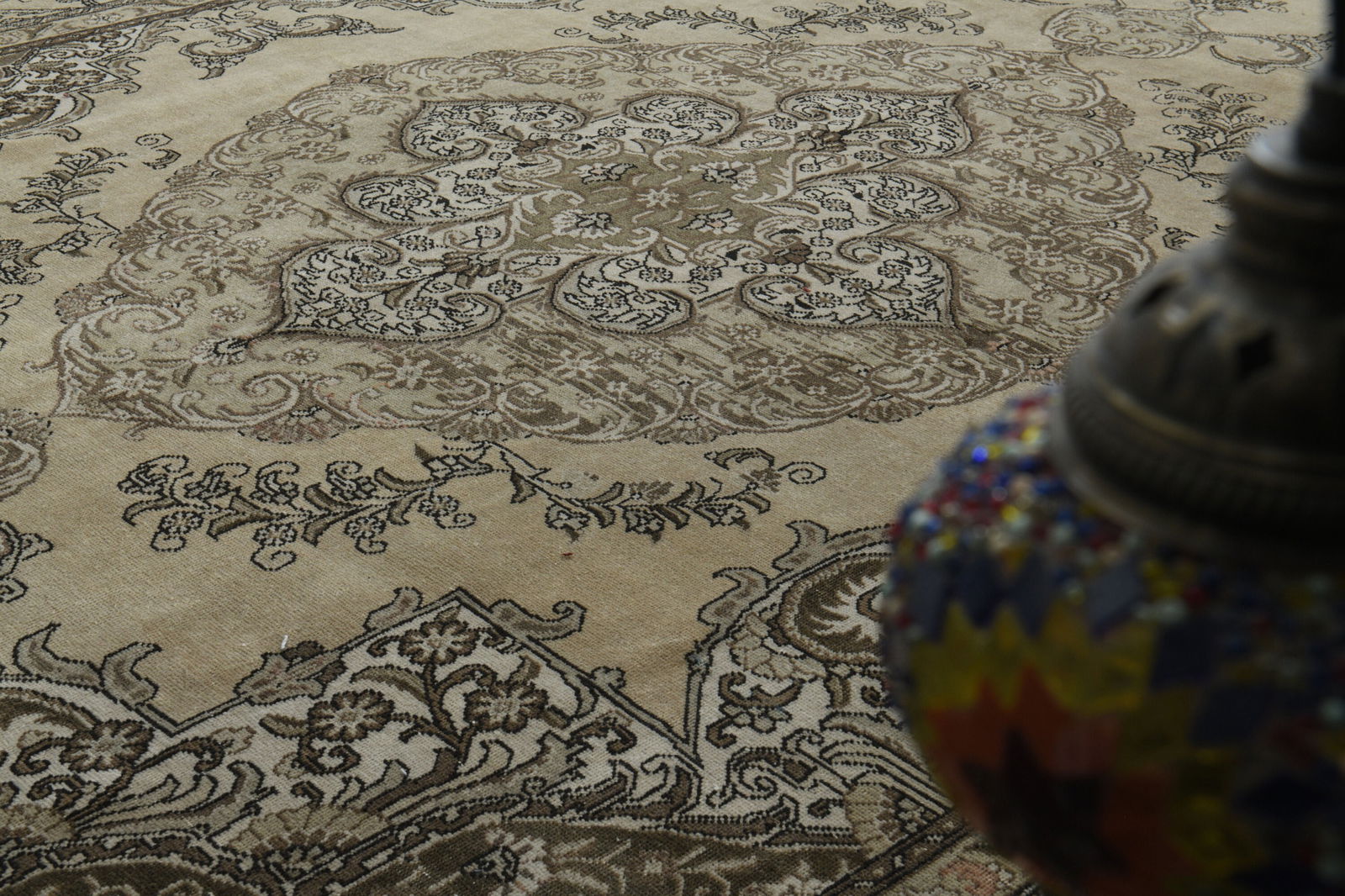 9.8x12.9 ft, OVERSIZED ORANGE BROWN - 16