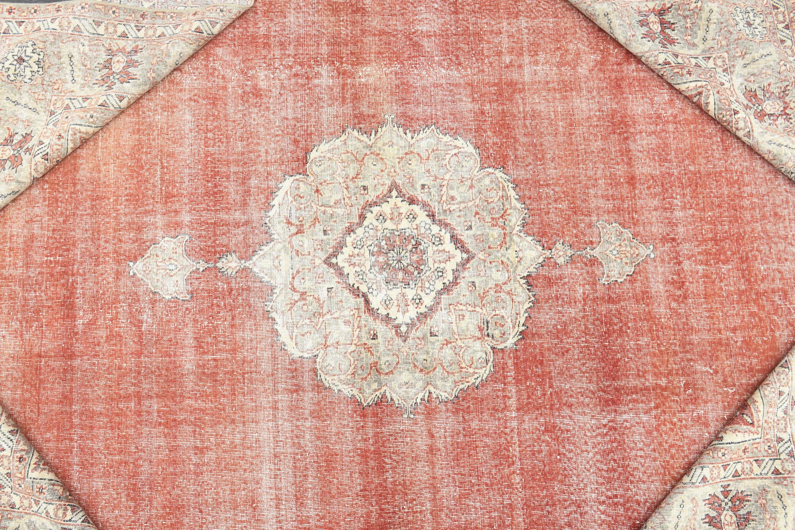8.6x11.5 ft, ORANGE BEIGE TURKISH - 3