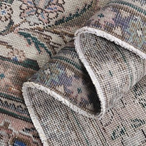 9'8x12'4 ft, PINK PERSIAN RUG, Home Décor: Title: 9'8x12'4 ft, PINK PERSIAN RUG, Home Décor Description: This Turkish one-of-a-kind Anatolian Vintage Rug is hand-knotted and handwoven by the most skilled artisans who use pure wool, in