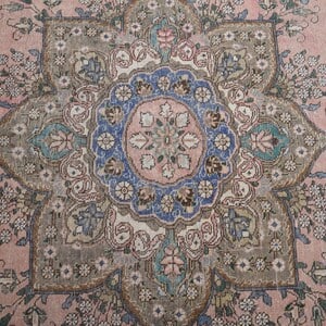 9'8x12'4 ft, PINK PERSIAN RUG, Home Décor - 4