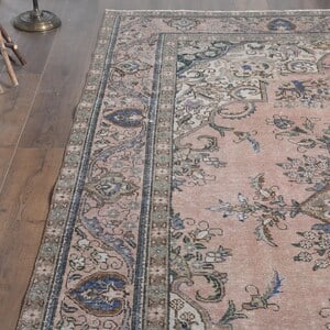 9'8x12'4 ft, PINK PERSIAN RUG, Home Décor - 8