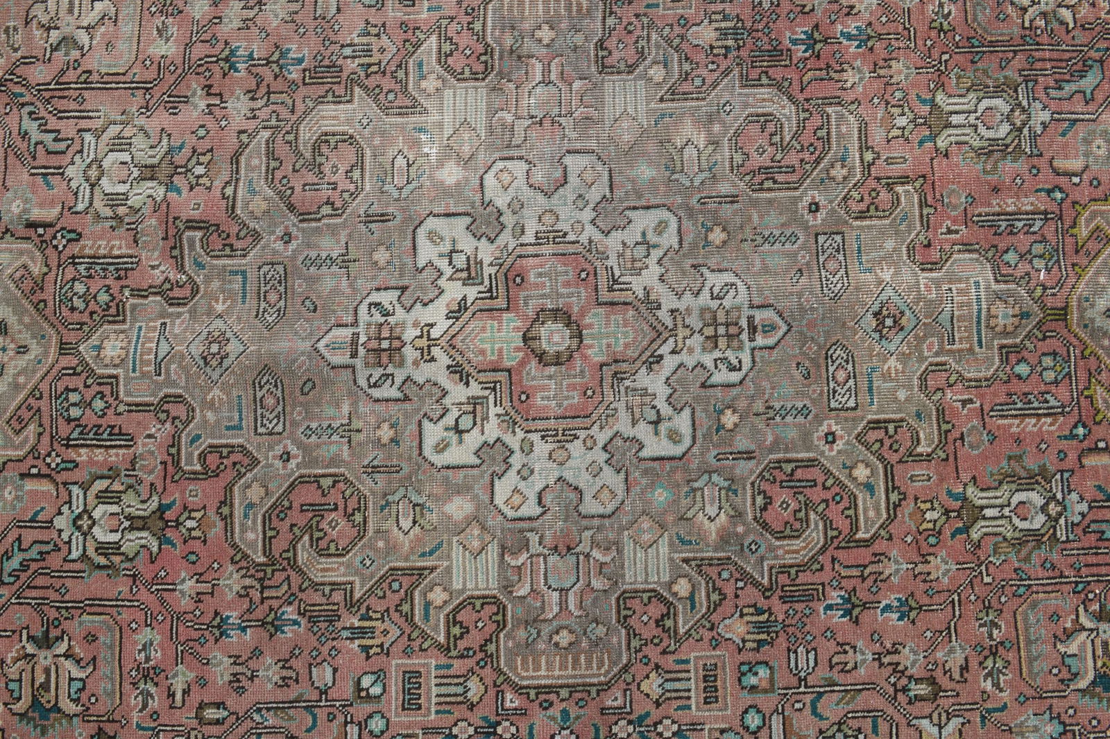 7'9x11 ft, OVERSIZED PERSIAN RUG, Orange Rug, 8x11 Large Area - 16