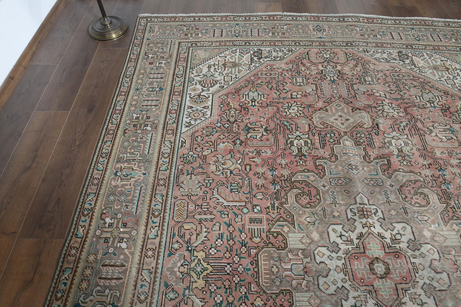 7'9x11 ft, OVERSIZED PERSIAN RUG, Orange Rug, 8x11 Large Area - 9