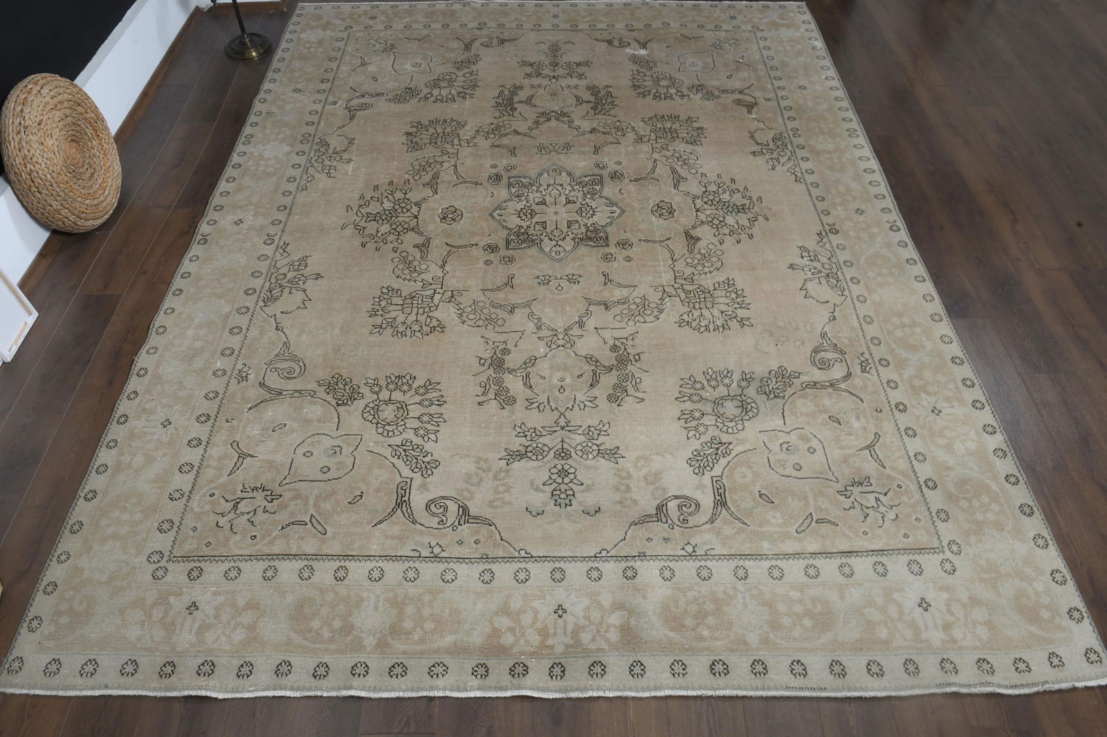 9'6x12'8 ft, OVERSIZED PERSIAN RUG, Orange 10x12 Large Area - 2