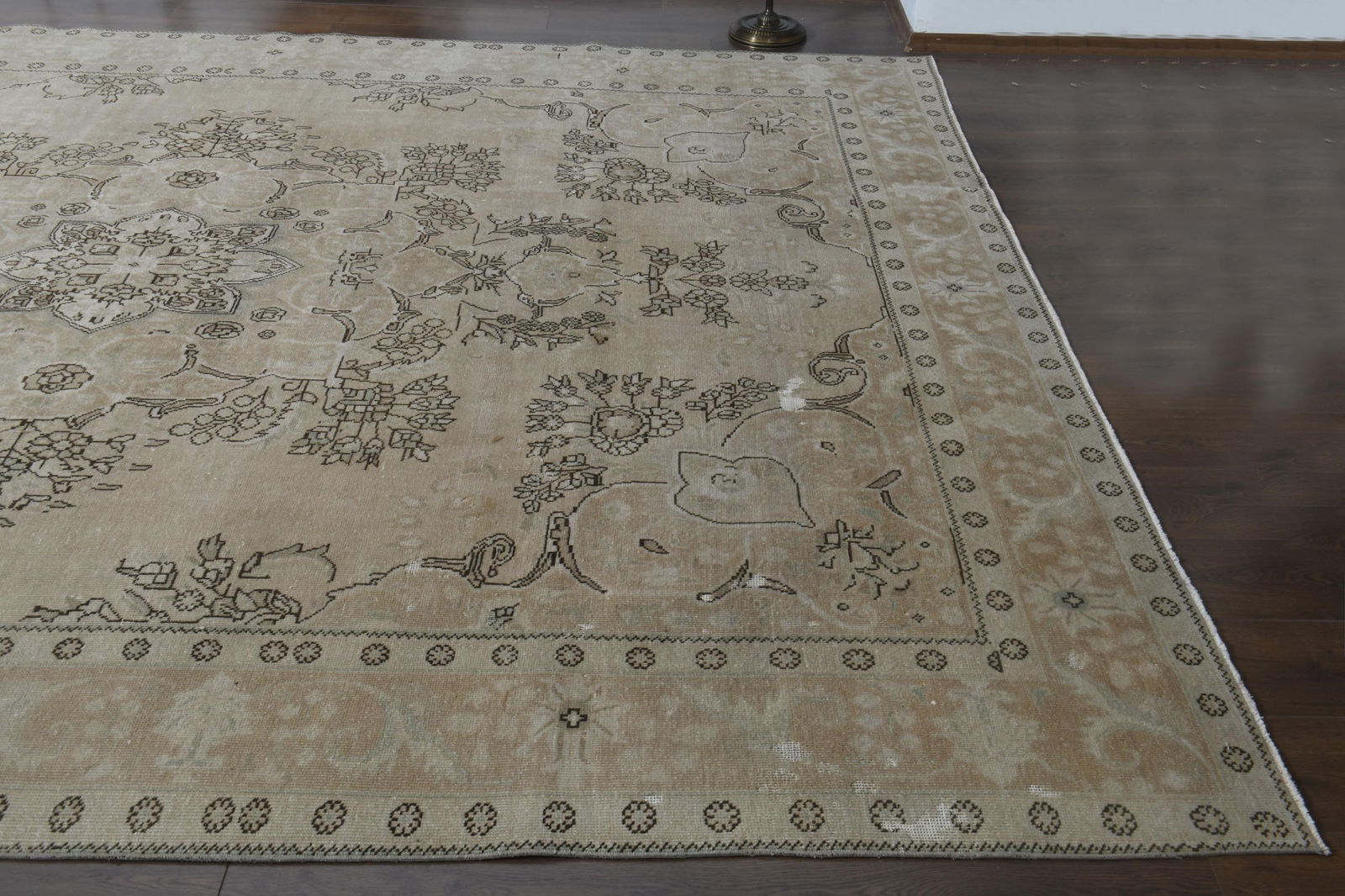 9'6x12'8 ft, OVERSIZED PERSIAN RUG, Orange 10x12 Large Area - 3