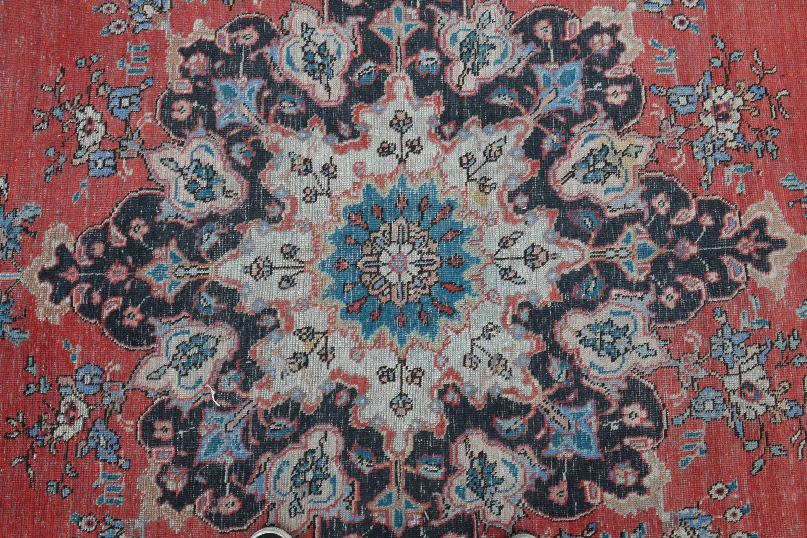 9x12 Red Vintage Rug - 13