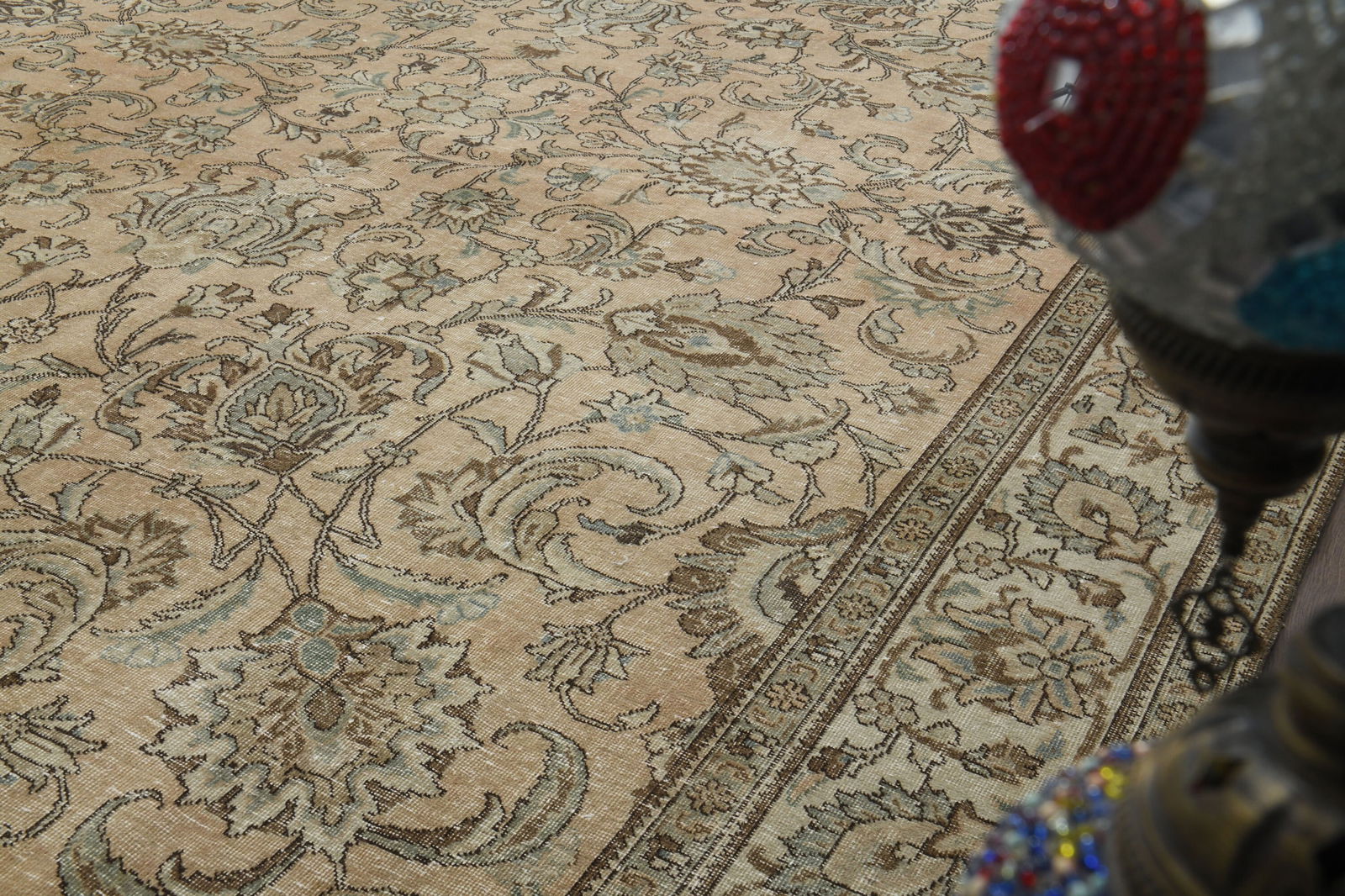 9'3x9'9 ft, UNIQUE PERSIAN RUG - 8