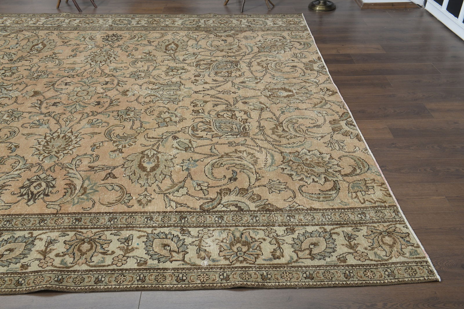 9'3x9'9 ft, UNIQUE PERSIAN RUG - 9