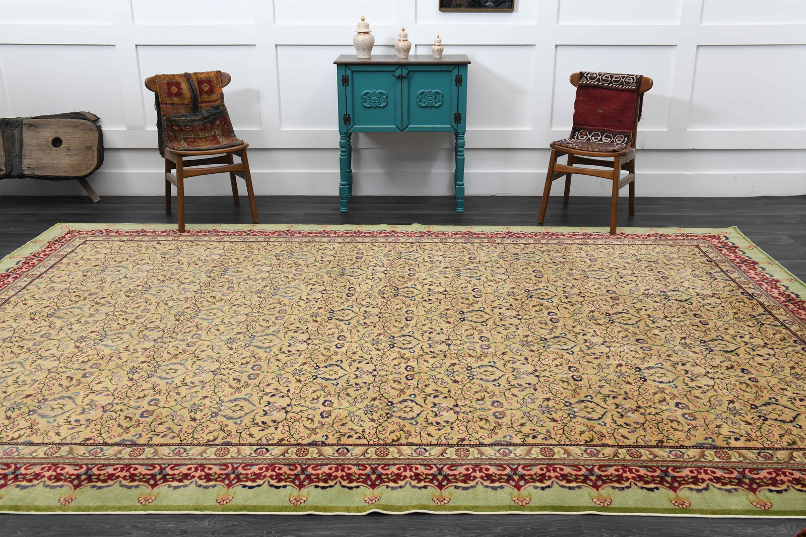 8.5x13 ft, VINTAGE OVERSIZED RUG - 12