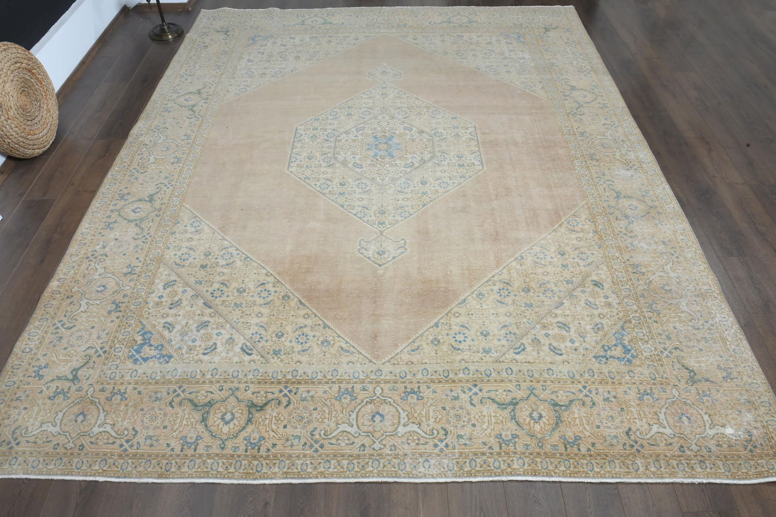 9'5x12'9 ft, ORANGE PERSIAN RUG - 2