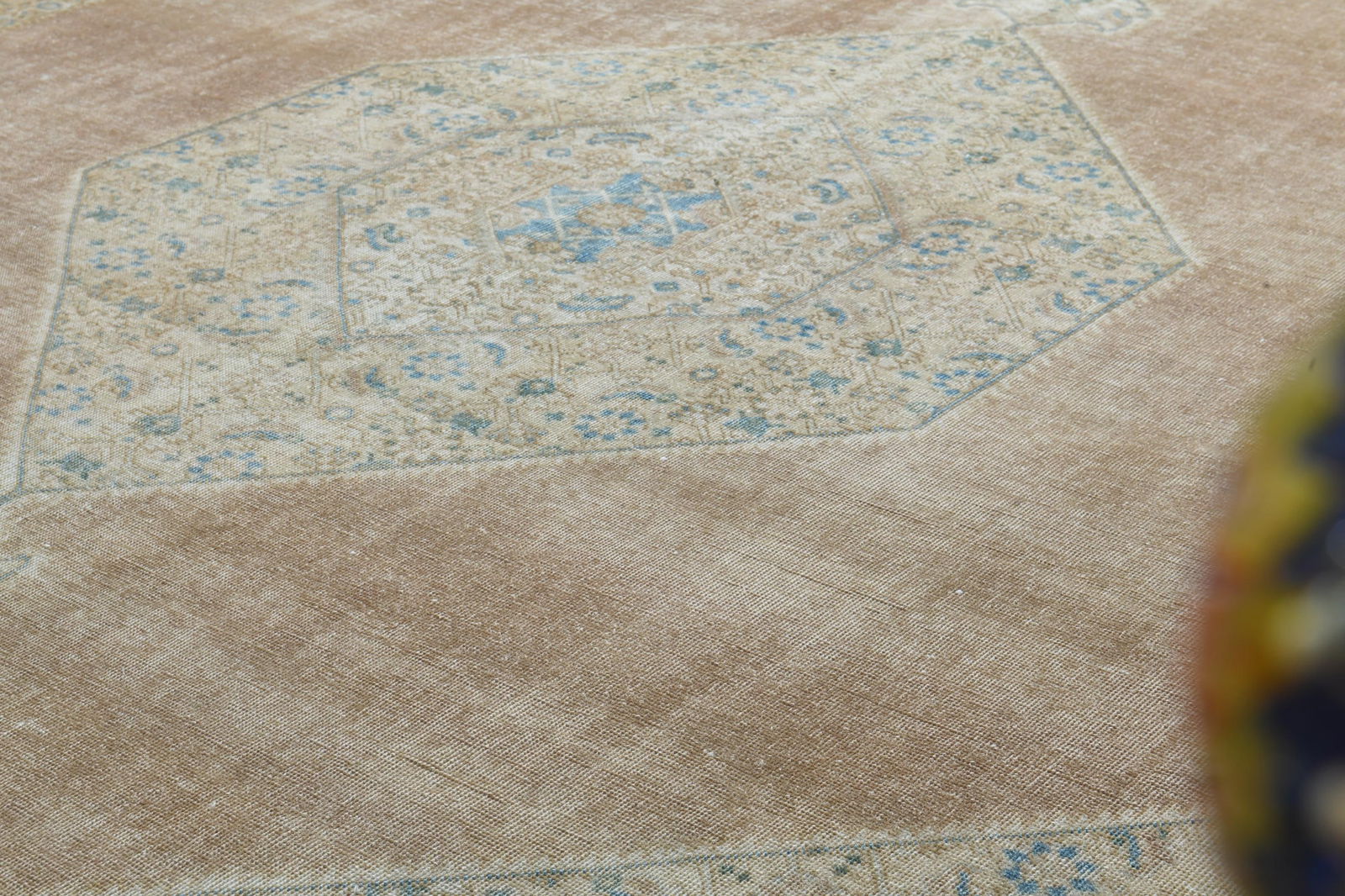 9'5x12'9 ft, ORANGE PERSIAN RUG - 5