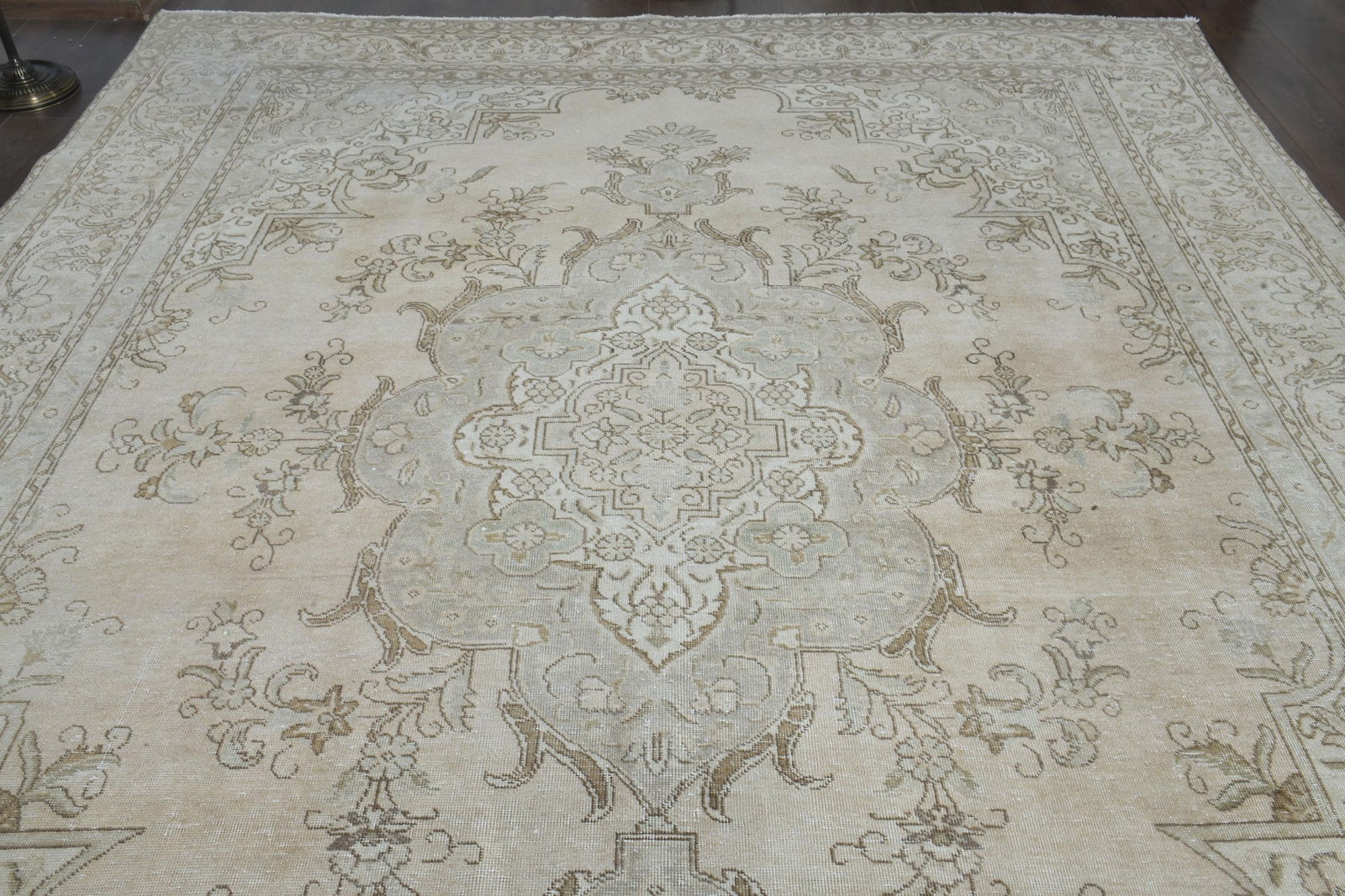9'4x12'2 ft, NEUTRAL PERSIAN RUG - 14