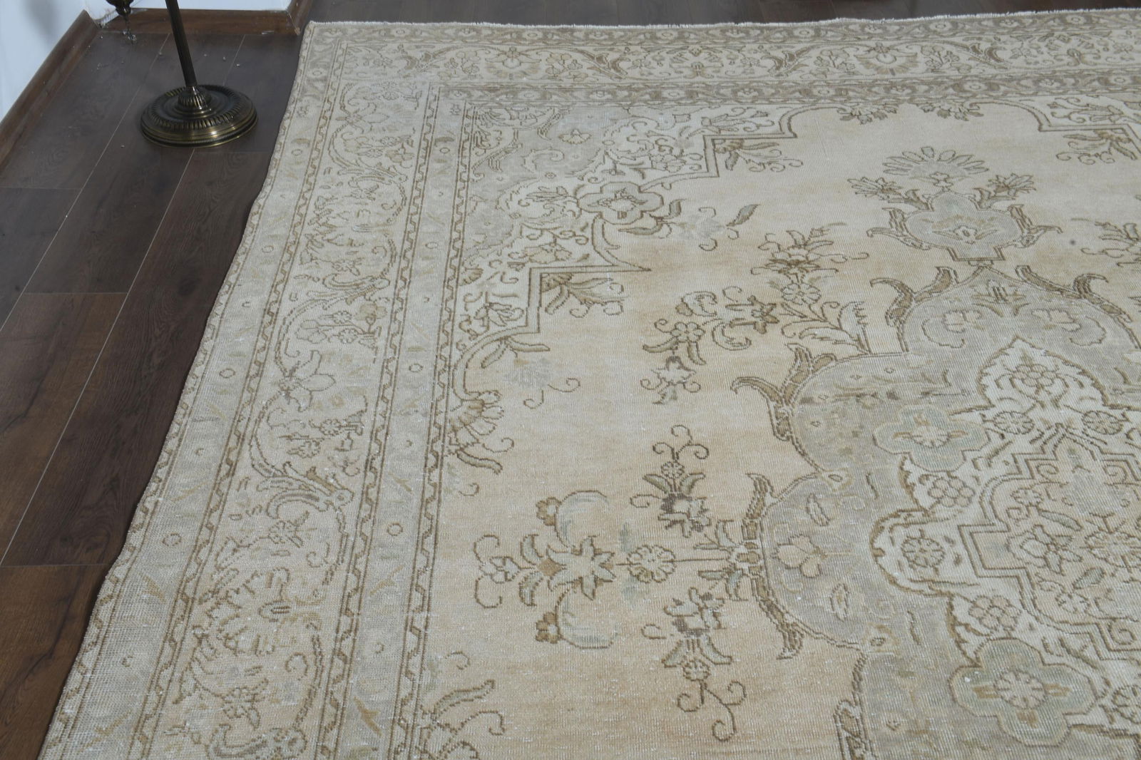 9'4x12'2 ft, NEUTRAL PERSIAN RUG - 4