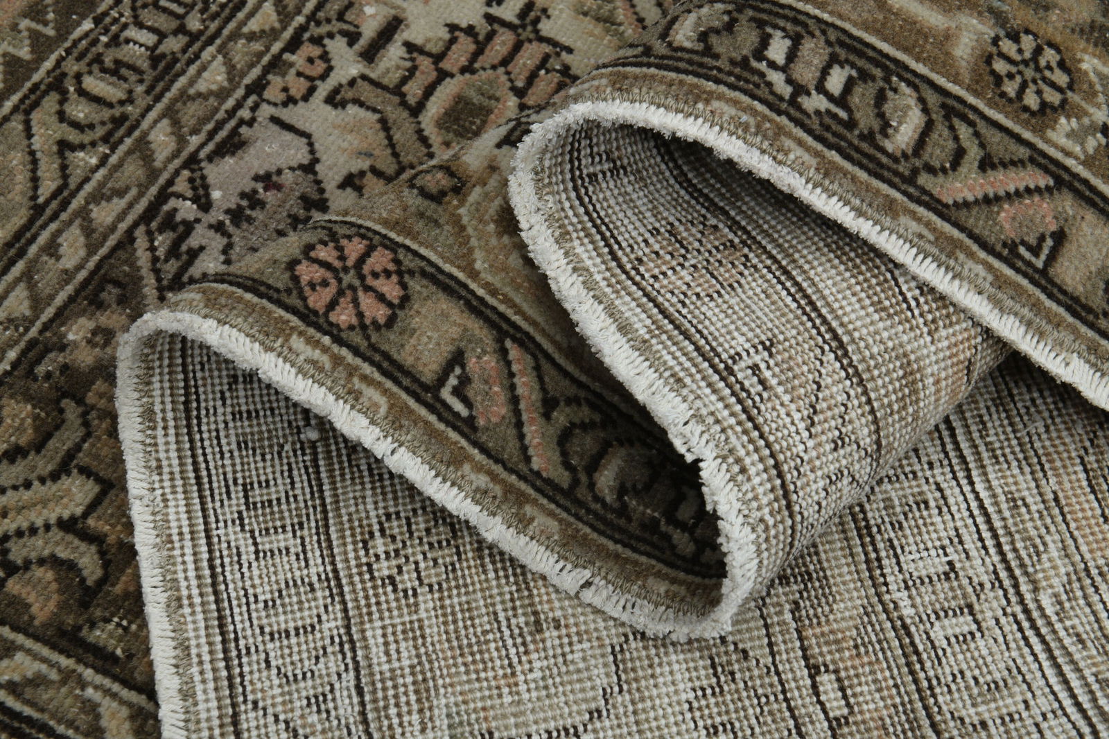 6.6x9.5 ft, PINK PERSIAN RUG - 10