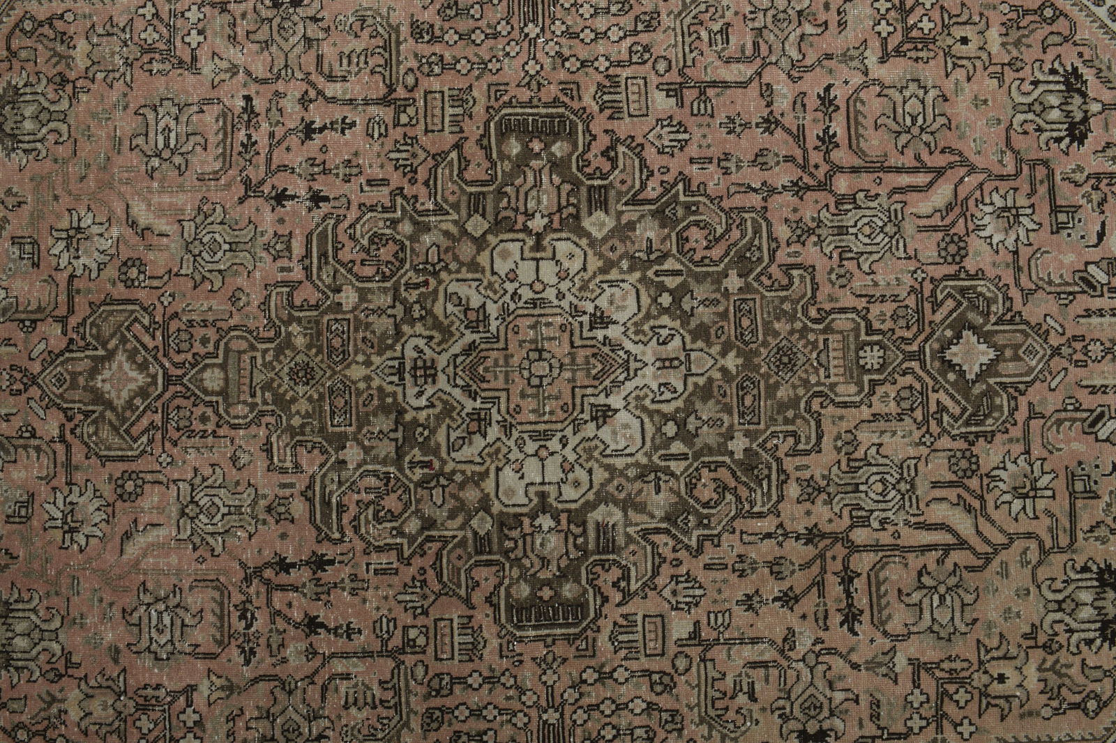 6.6x9.5 ft, PINK PERSIAN RUG - 5
