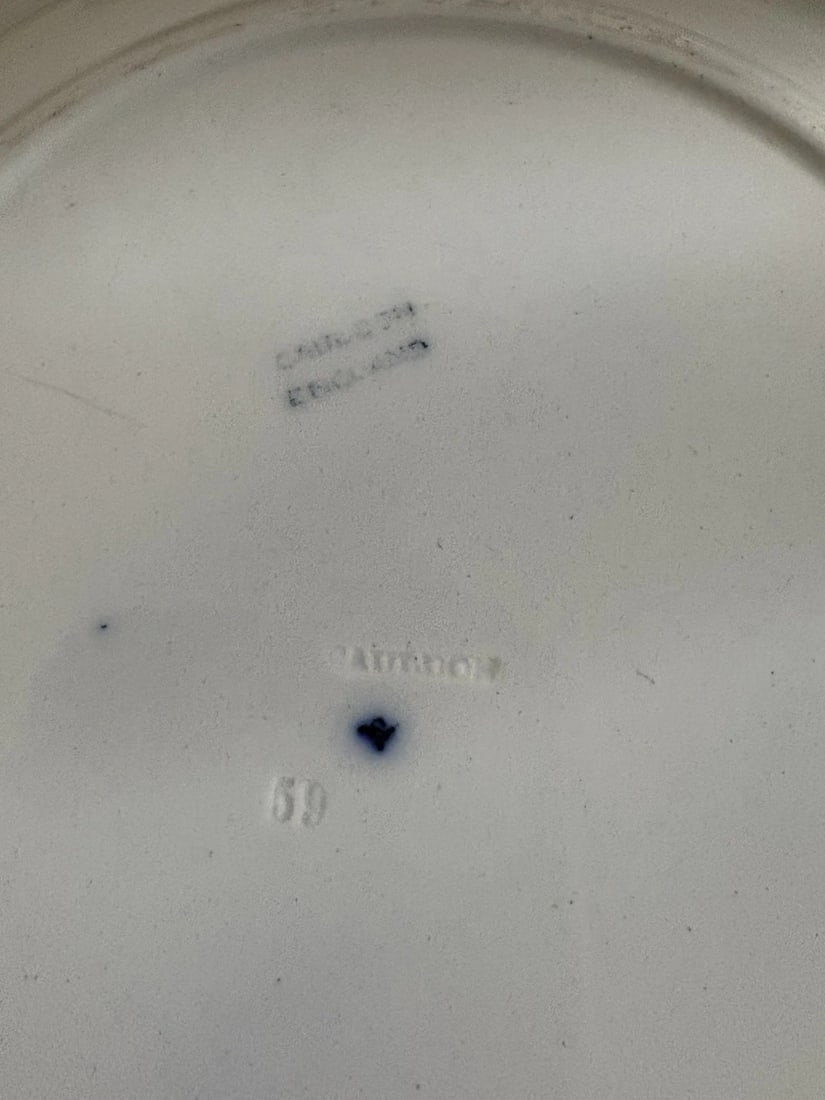 Caulden Flow Blue Fish Plate - 2