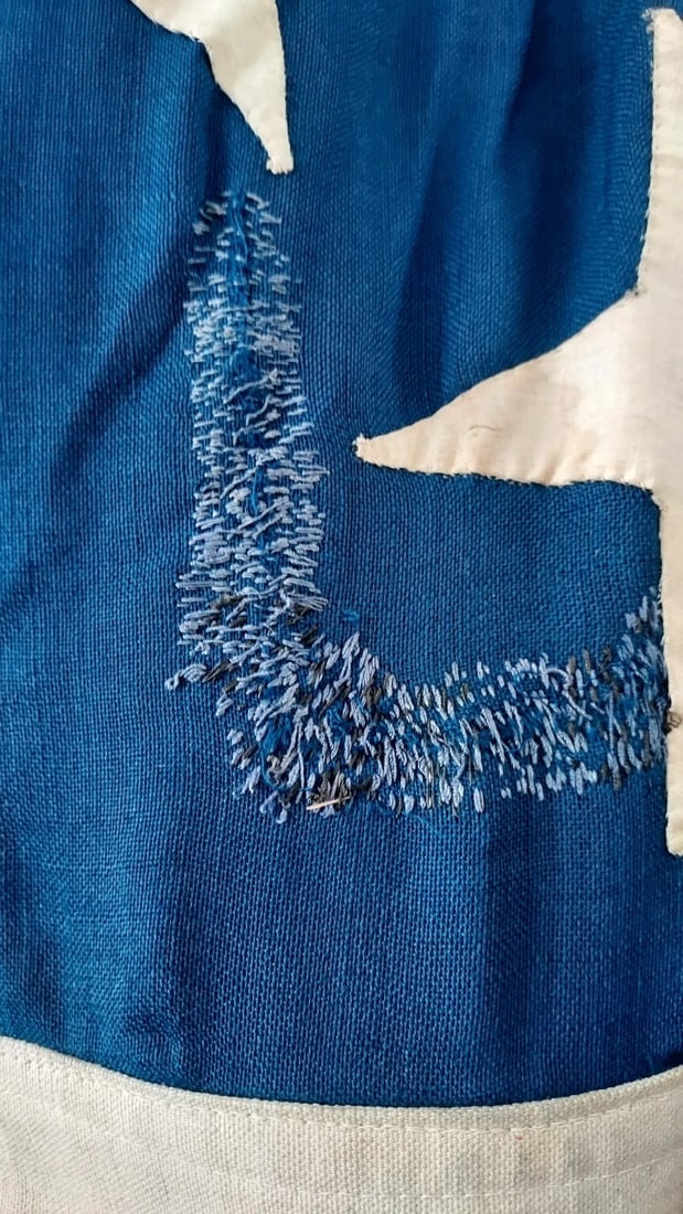 Super Rare American Flag 43 Stars great colors 1889 9.5 X 14 Feet - 5