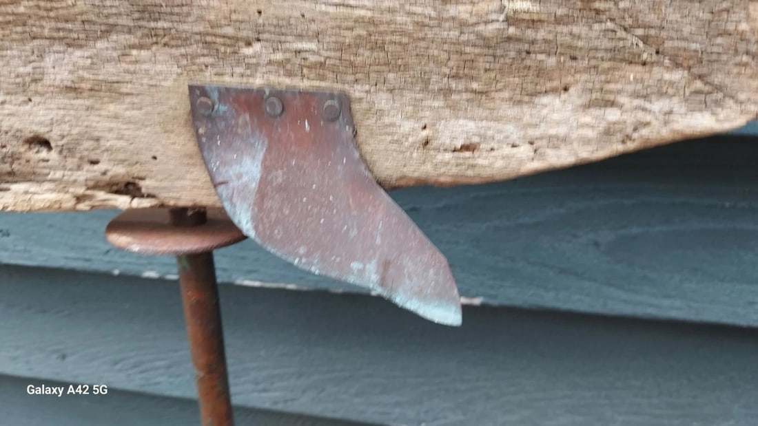 19th Century Whale Weathervane Copper Wood 30" New England - 6