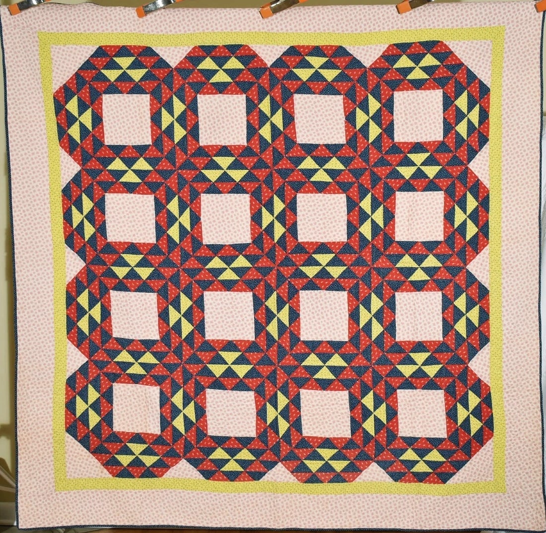 1880's Ocean Waves Quilt (1 of 7)