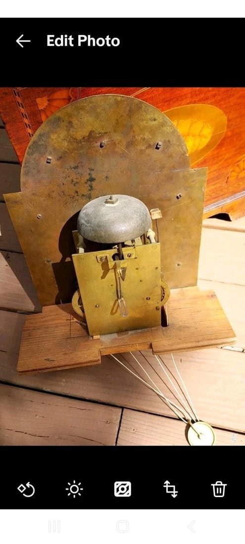 19th Century Grandfather Clock Thomas Smith Norwich WORKS ONLY - 3