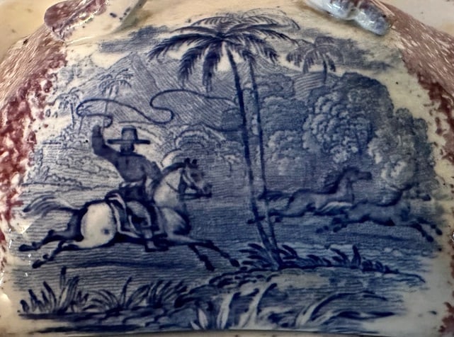 2-Color Staffordshire Box: Peruvian Horse Hunt - 3