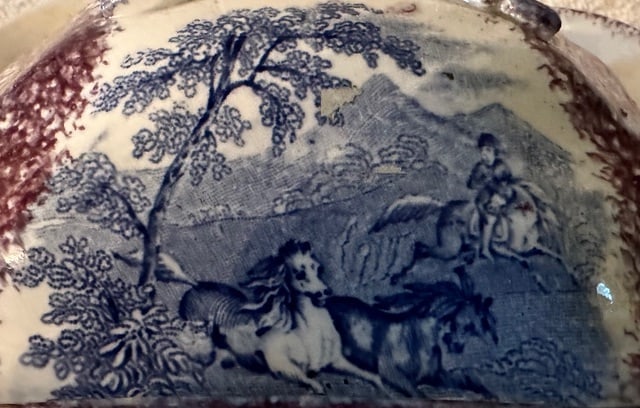 2-Color Staffordshire Box: Peruvian Horse Hunt - 4