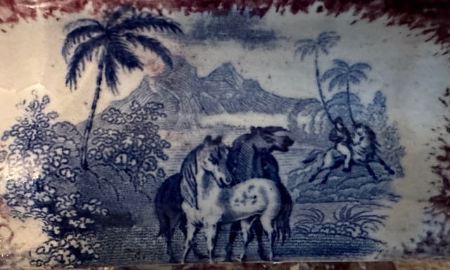2-Color Staffordshire Box: Peruvian Horse Hunt - 5