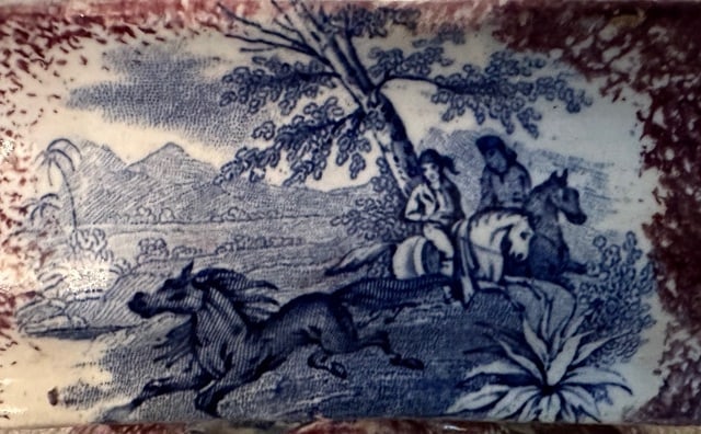 2-Color Staffordshire Box: Peruvian Horse Hunt - 6