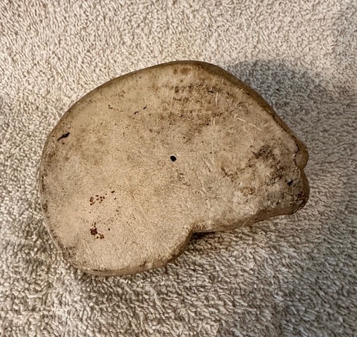 2 Chalkware Cats: 1 Sitting; 1 Resting - 5