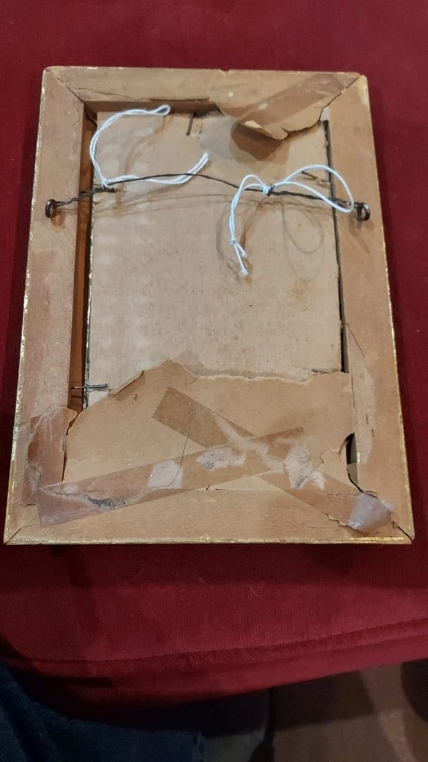 A. Cobb St. Louis Cathedral New Orleans Painting 4 x 6" on board - 2