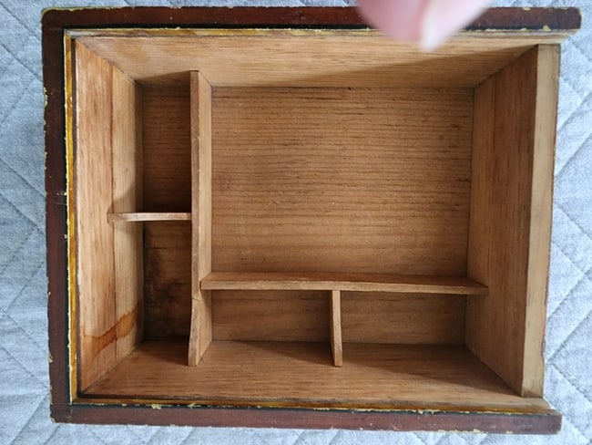 EARLY DECORATED BOX - 2