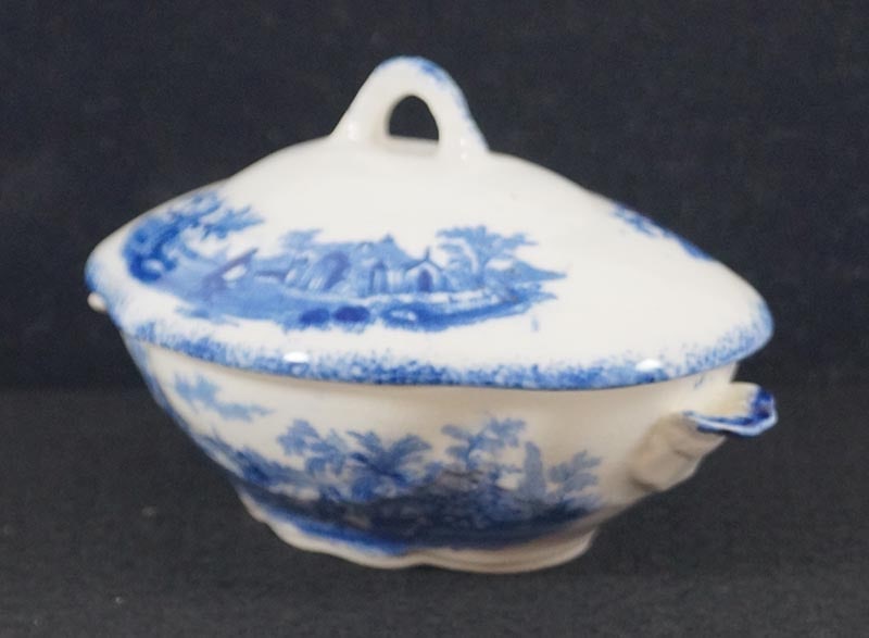 Child’s Blue China 5 3/8” Toy Vegetable #28 - 4