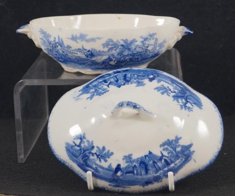 Child’s Blue China 5 3/8” Toy Vegetable #28 - 5