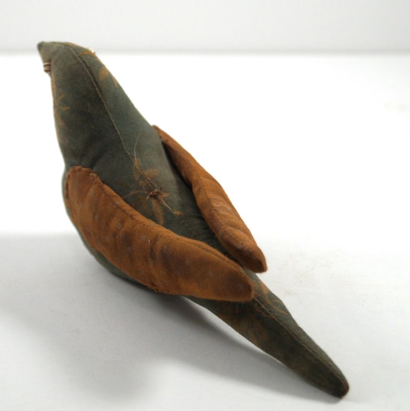 Antique Sewing Distelfink Bird Pin Cushion - 4