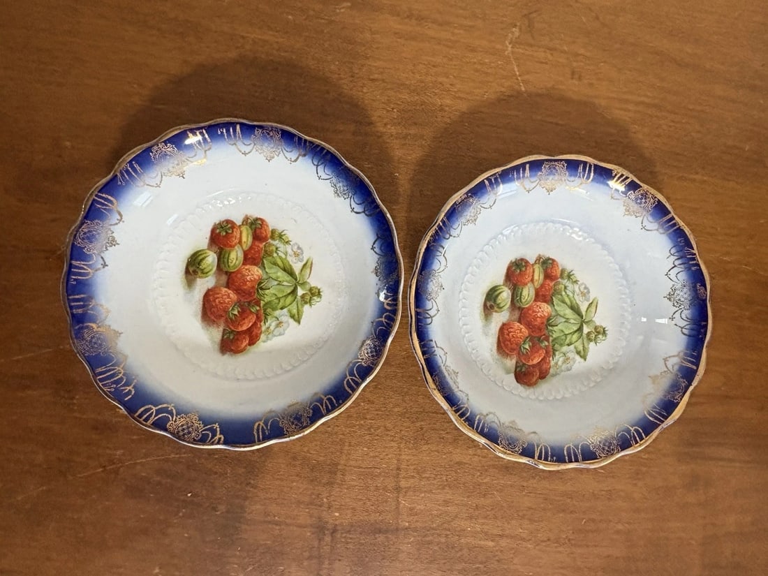 6 Pc Flow Blue Strawberry Set - 5