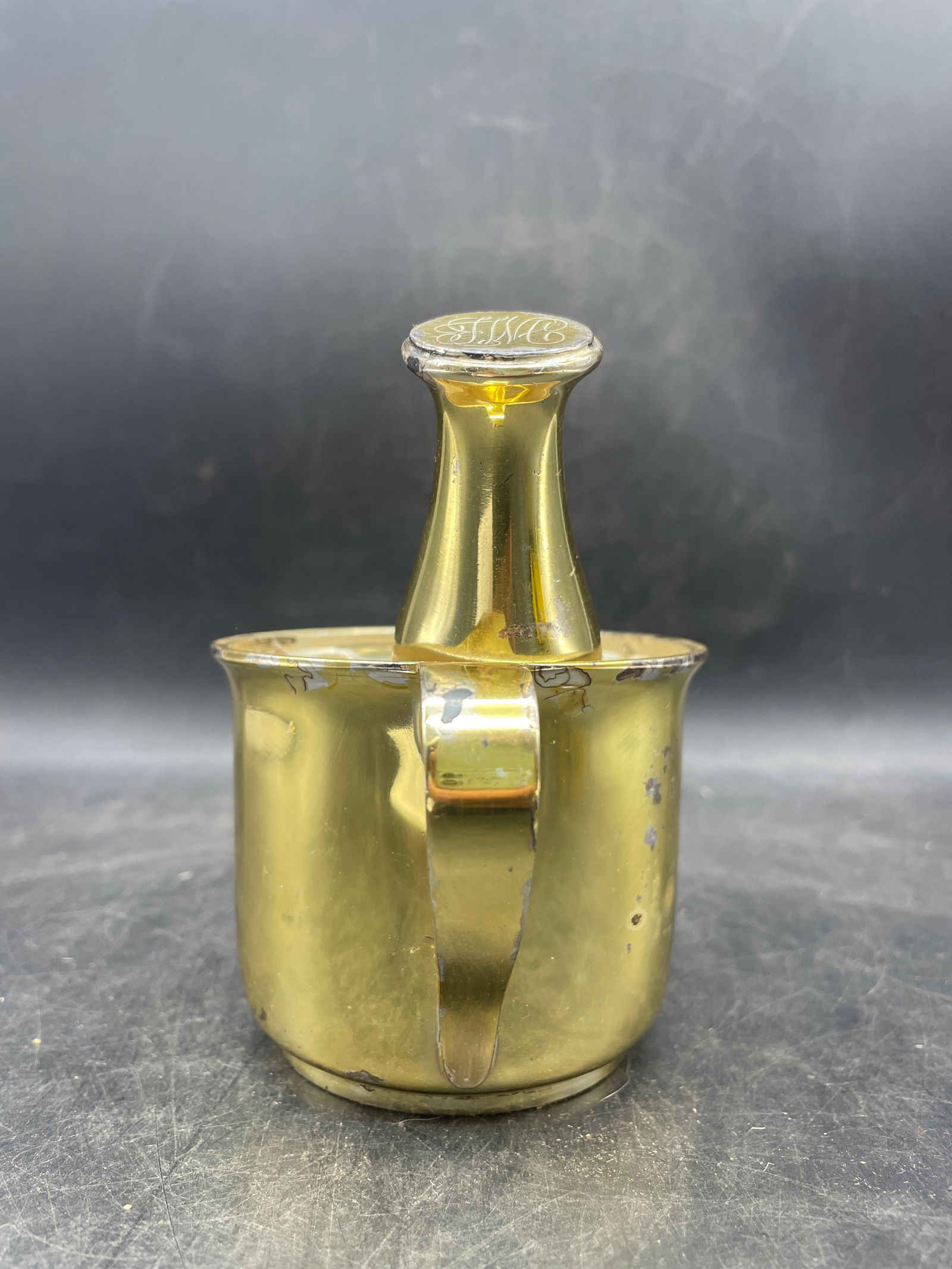 Shaving Mug & Brush Gorham Silver - 5