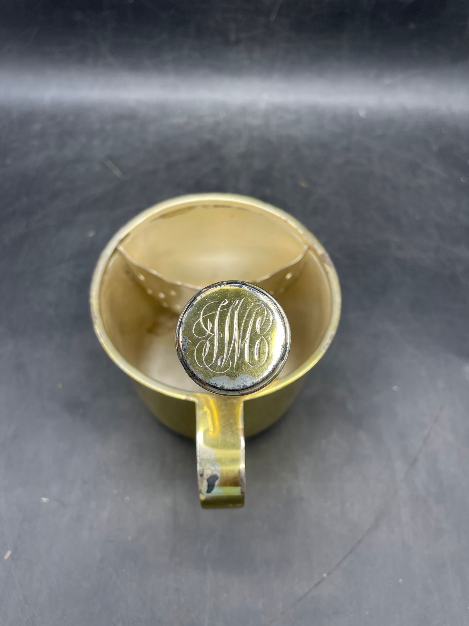 Shaving Mug & Brush Gorham Silver - 6