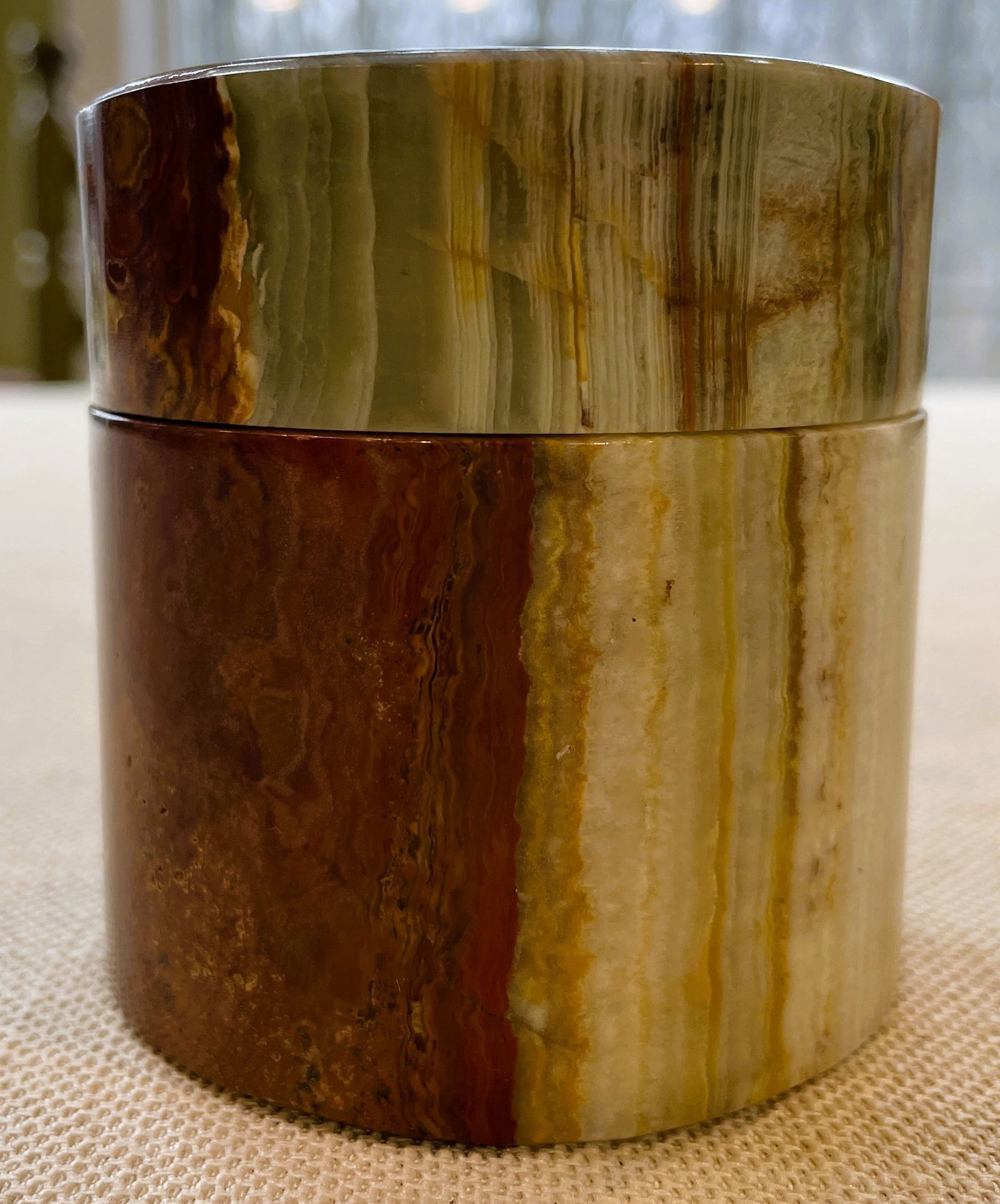 Edna Hibel Marble Trinket Box - 4