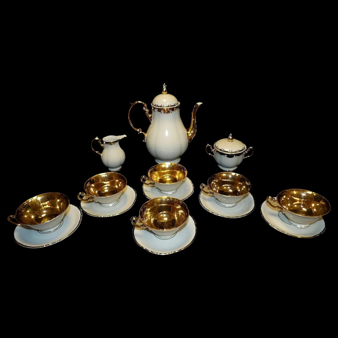 Antique Konigl Pr Tettau Bavarian Tea Set (1 of 17)