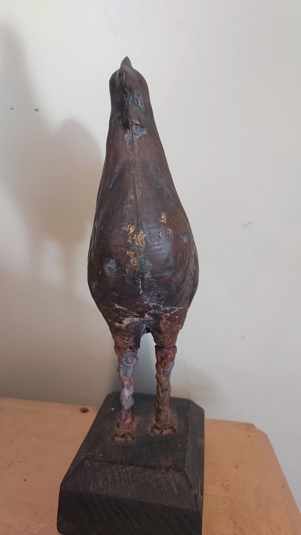 Weathervane Copper Chicken 10" 1950 - 3